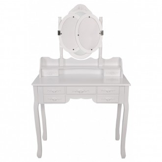 Цей елегантний і стильний туалетний столик Bonro- B020 з дзеркалом без сумніву з. . фото 5