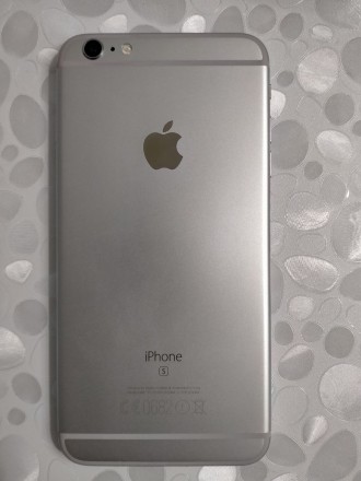 Телефон айфон 6 s plus на 128 GB Silver ,оригинал не бит ,не царапан коробка док. . фото 3