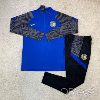 Тренировочный костюм Интер/Inter ( Италия, Серия А ), синий, сезон 2021
 
Компле. . фото 1
