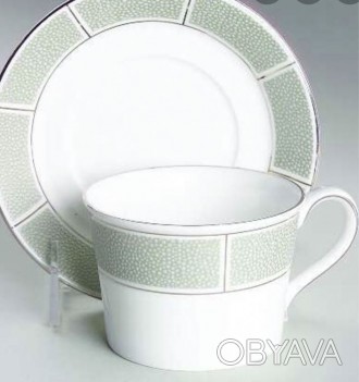 Форфоровый набор (чашка+блюдце) WEDGWOOD SHAGREEN JADE