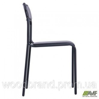 Стілець Ascona чорний Кожзам чорний. . фото 4