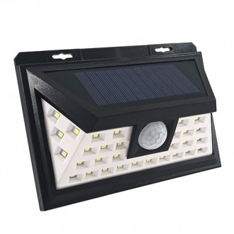 
LED светильник на солнечной батарее VARGO 8W c датчиком Чёрный Продажа оптом и . . фото 2