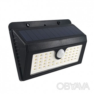 
LED светильник на солнечной батарее VARGO 9W SMD c датчиком Чёрный Продажа опто. . фото 1
