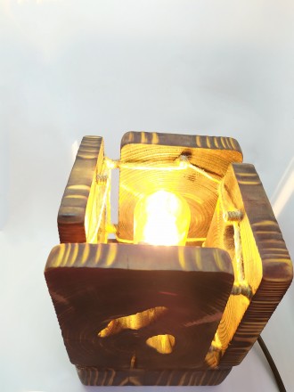 Настольная лампа Forest - эксклюзивный арт светильник ручной работы из обожженно. . фото 9