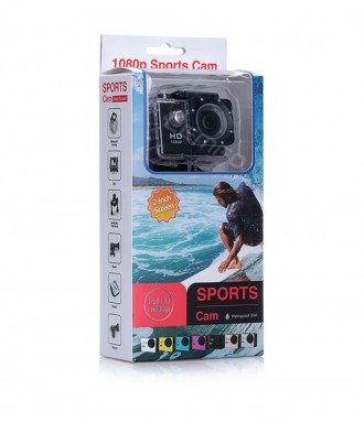 Спортивная экшн-камера A7 Sports HD 1080p
Отличный подарок себе и другу! Облегч. . фото 8
