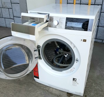 Стирально-сушильная машина AEG L99695HWD 9/6 кг с тепловым насосом. Нововолынск. фото 1 Стирально-сушильная машина AEG L99695HWD 9/6 кг с тепловым насосом. Нововолынск. фото 1