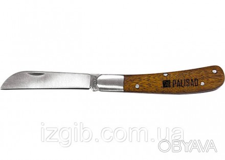 Нож садовый Palisad 173 мм, складной, прямое лезвие
Карманный складной нож. Поло. . фото 1