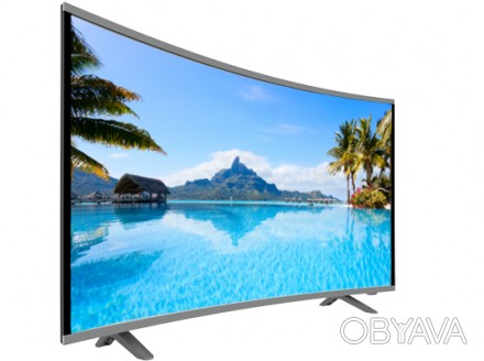 LCD LED Телевизор JPE 32" Изогнутый HD экран T2, USB, HDMI, VGA 
Модель те. . фото 1