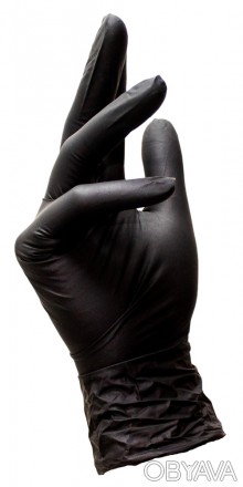 Нітрилові  рукавички без пудри, одноразовий медичний виріб, мають текстуровану п. . фото 1