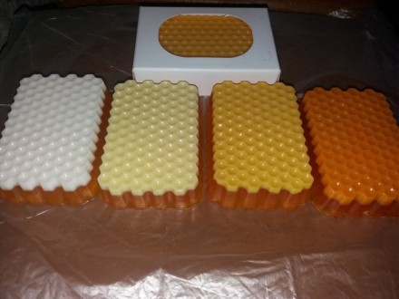 Мыло медовое !!! Очень полезное для кожи !!! Состав мёд натуральный со своей пас. . фото 8