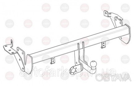 Фаркоп для автомобиля 
Mitsubishi Outlander Sport (2012-20119) VasTol
Съемный ша. . фото 1