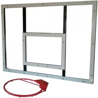 Баскетбольный щит с кольцом оргстекло (10 мм.) 0,9м. х1,2м.. Харьков. фото 1