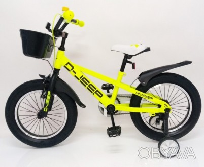 Стильный велосипед с оригинальным дизайном D-JEEP, имеет широкие надувные колеса. . фото 1