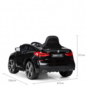 Якісний дитячий електромобіль BMW 6 GT! Топ продаж 2021 року!
В наявності є мод. . фото 4