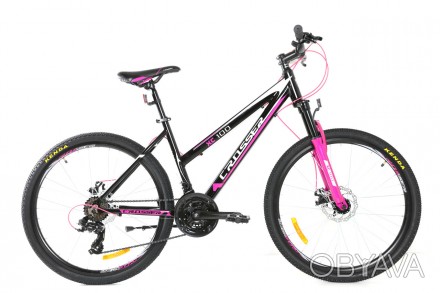  Crosser Girl 26 ― велосипед для девушек с легкой алюминиевой рамой. Размер рамы. . фото 1