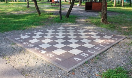 Большое шахматное поле-аттракцион  размер 3,30м на 3,30м –  продукция наше. . фото 7