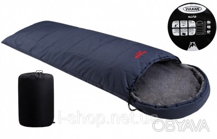 Спальный мешок Vulkan Micro меланж- это идеальный вариант для комфортного и прия. . фото 1