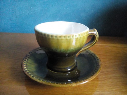 Сервиз керамический чайно-кофейный. Советское производство. Новый, не использова. . фото 5