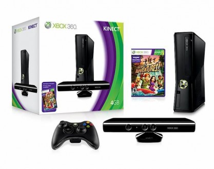 Игровая приставка Microsoft XBOX 360 Slim 4GB + Kinect + Carnival Games 

Осно. . фото 3