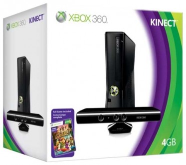 Игровая приставка Microsoft XBOX 360 Slim 4GB + Kinect + Carnival Games 

Осно. . фото 4