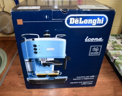 Ручная рожковая кофемашина Delonghi Icona ECO 310.B. Харьков. фото 1 Ручная рожковая кофемашина Delonghi Icona ECO 310.B. Харьков. фото 1