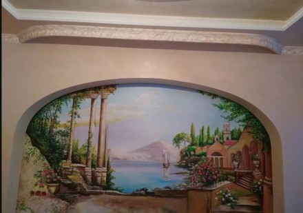Роспись стен , рисунок на стене , роспись фасада , картины на заказ. Краски спец. Житомир. фото 1 Роспись стен , рисунок на стене , роспись фасада , картины на заказ. Краски спец. Житомир. фото 1