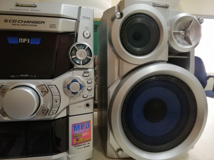 Музыкальный центр Panasonic.
CD Stereo System. SA-AK410 в отличном состоянии. С. . фото 6