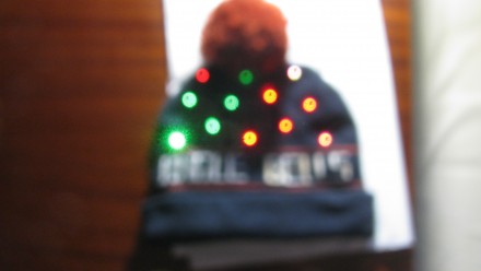 Светящаяся шапка Новогодняя Jingle Bells.Загляните также в другие мои объявления. . фото 4