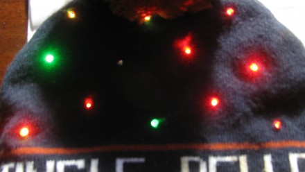 Светящаяся шапка Новогодняя Jingle Bells.Загляните также в другие мои объявления. . фото 8