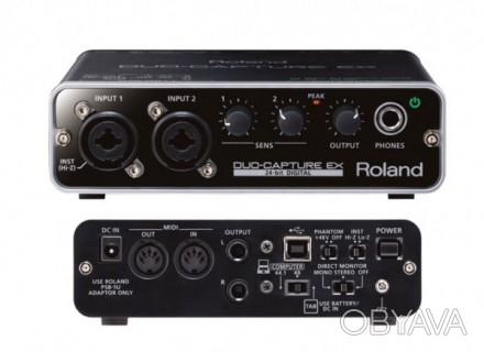 Аудиоинтерфейс ROLAND UA-22 Duo-Capture EX USB
Состояние: Легкое Б/У
Имеет легки. . фото 1