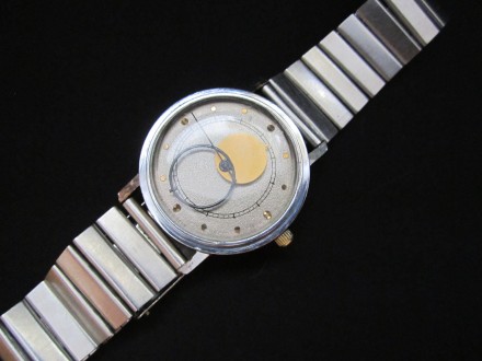 Часы мужские "РАКЕТА" Коперник (ДЕНЬ) №1  Родной браслет. Кривий Ріг. фото 1