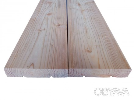 Палубна дошка модрина зрощена від виробника 28*120*3000 мм або 4000 в наявності.