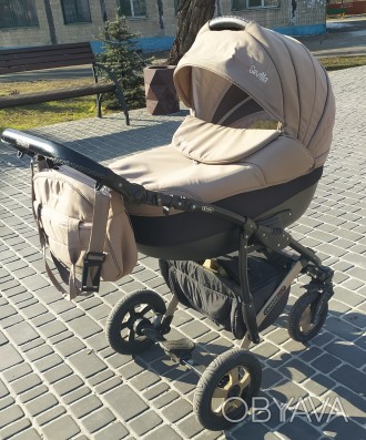 Хорошая универсальная польская коляска, после одного ребенка, коляска и тормоз в. . фото 1