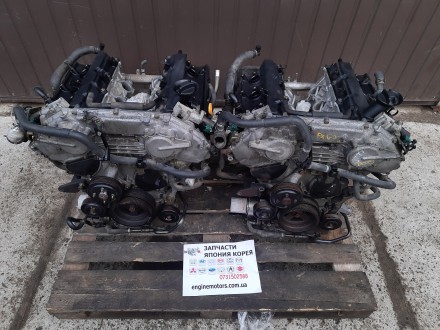 Двигатель VQ35DE Infiniti G35 M35 Y50 2WD 3.5i бензин с 2002 по 2008. Контрактны. . фото 3
