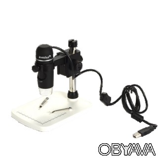 Цифровой микроскоп Levenhuk DTX 90 для сверхточных работ обеспечивает увеличение. . фото 1