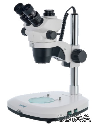 Levenhuk ZOOM 1T – тринокулярный микроскоп для прикладных работ. Большое рабочее. . фото 1