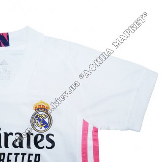 Детская футбольная форма Реал Мадрид 2020-2021 домашняя Adidas. Купить футбольну. . фото 7