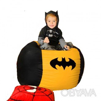 Кресло мешок мяч Бетмен
Описание: представляет собой мягкое и удобное кресло, ко. . фото 1
