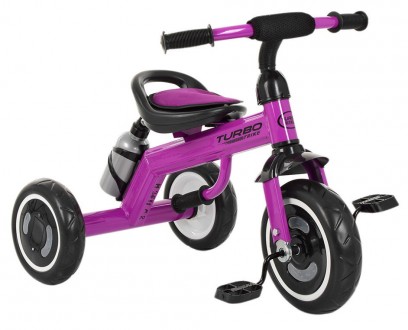 Описание Велосипеда трехколесного M 3648-M-2, фиолетового
Велосипед трехколесный. . фото 2