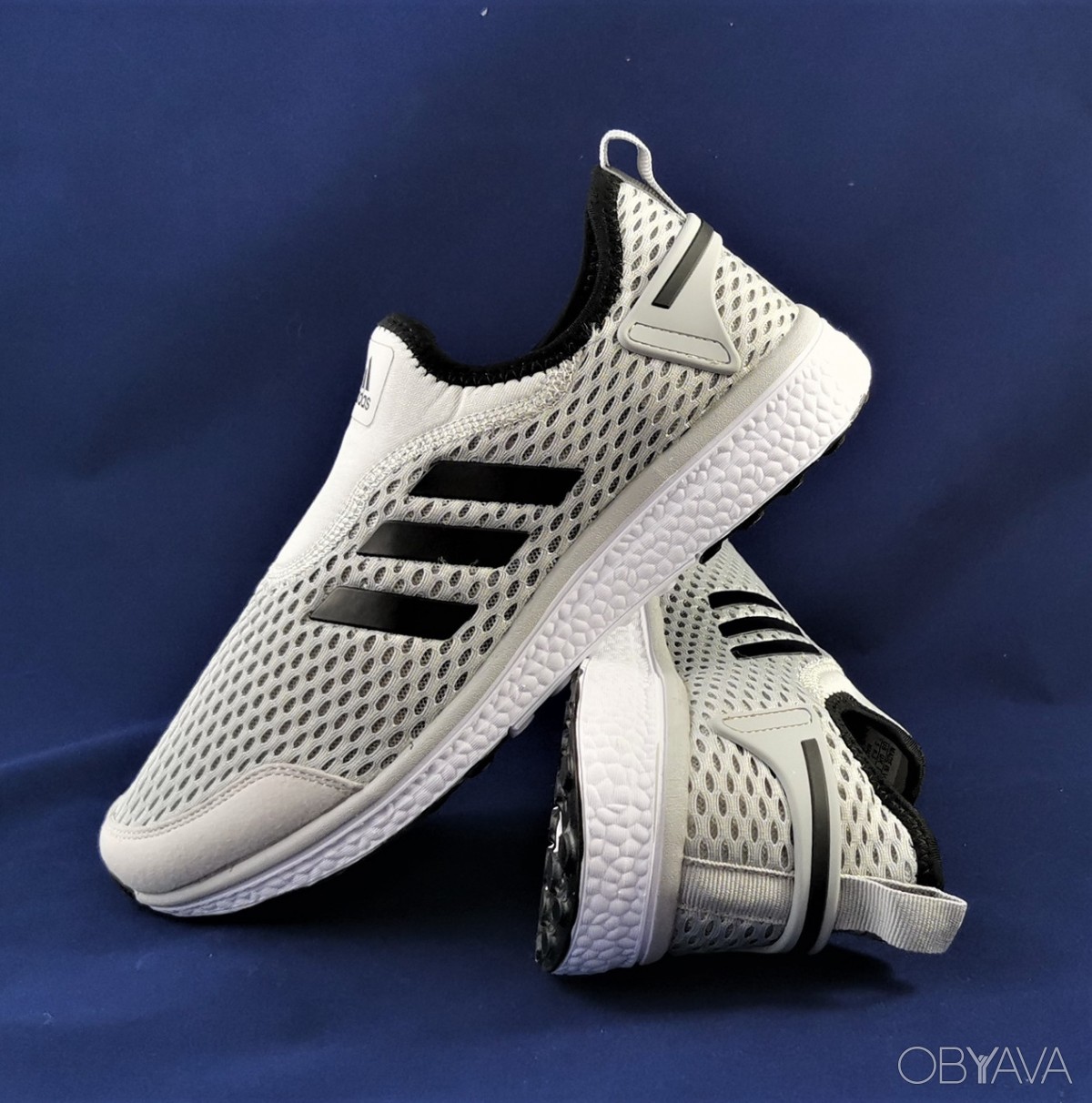 ᐈ Кроссовки Adidas Сеточка Мужские Серые Летние Адидас Мокасины ...