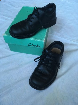 Туфли Clarks кожаные, новые для мальчика. Размер: 32; стелька 21 см. Загляните в. . фото 3