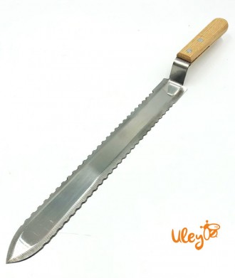 Нож пасечный зубчатый, Honey-Super-L280. ЧЕХИЯ – предназначен для распечат. . фото 2