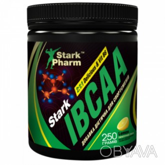 Состав порции Stark IBCAA: Инстантизированные IBCAA 2:1:1 – 6250 мг (L-лейцин - . . фото 1