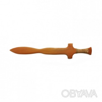 Игрушечный деревянный меч "Спартанский" предназначен для воспроизведения образа . . фото 1