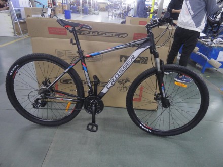 Горный велосипед Crosser Thomas 29" черно-красный. Харьков. фото 1