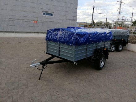 Прицеп Усиленный 2.5*1.3 для легкового авто Кремень+КРД-050105. Киев. фото 1 Прицеп Усиленный 2.5*1.3 для легкового авто Кремень+КРД-050105. Киев. фото 1