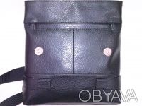 Стильная мужская сумка из качественного турецкого кожзама через плечо. Ремень ре. . фото 4