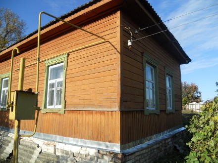 Деревянный дом с печным и газопечным отоплением в исторической части Седнева,неп. . фото 12