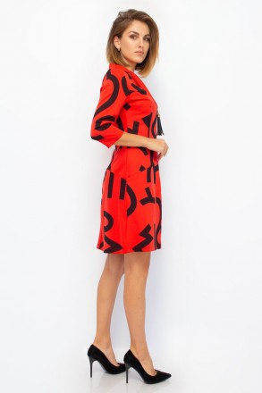 
Женское платье-двойка
Платье M.Mix состоит из накидки красного цвета и платья б. . фото 5