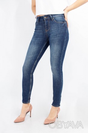 
Женские зауженные джинсы Jijoys синего цвета
Классические женские джинсы, произ. . фото 1